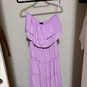 1. State Lilac Ruffle Maxi Dress